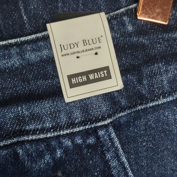 Judy Blue Dark Wash High Rise Jogger Jeans Size 14W - Picture 14 of 16